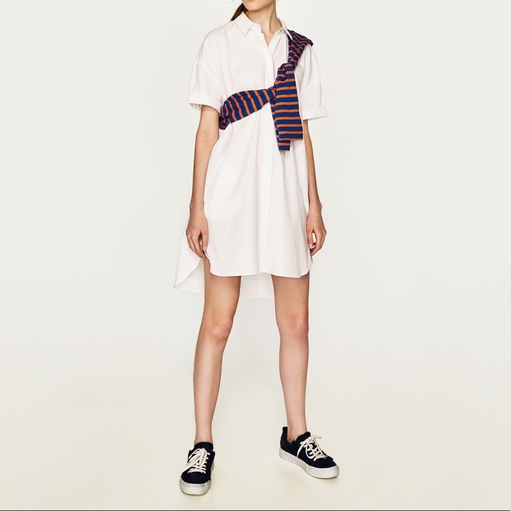 Zara Womens Shirt Dress w/ pockets